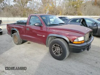 2002 Dodge Dakota with VIN 1B7FL16X22S668515, listed as a Copart auction lot 78352644 with 214,222 mi miles and Salvage Title. Bid and sale history available at DreamBid. Image 4.