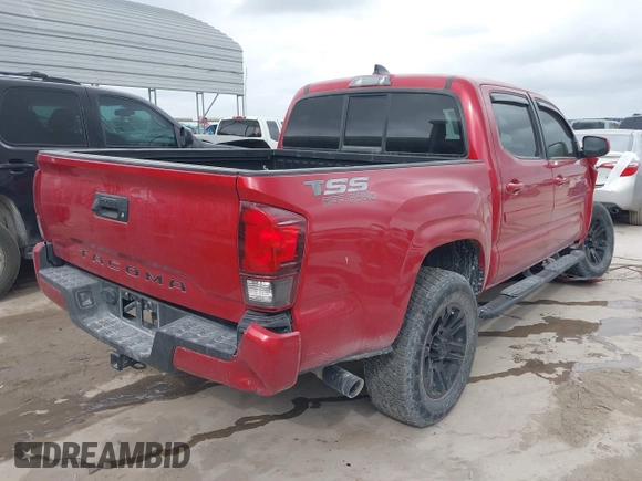 2022 Toyota Tacoma SR with VIN 3TYAX5GN8NT061488, listed as a IAAI auction lot 41887337 with 37,408 mi miles and . Bid and sale history available at DreamBid. Image 4.