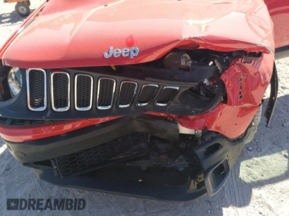 2015 Jeep Renegade Latitude with VIN ZACCJABH0FPB63177, listed as a Copart auction lot 77306944 with 92,026 mi miles and Salvage Title. Bid and sale history available at carsss.com. Image 12.