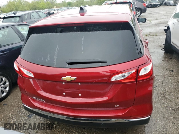 2021 Chevrolet Equinox LT with VIN 3GNAXKEVXML341566, listed as a Copart auction lot 55993335 with 25,266 mi miles and Clean Title. Bid and sale history available at DreamBid. Image 6.