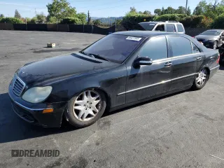 2003 Mercedes-Benz S 430 with VIN WDBNG70J43A347458, listed as a Copart auction lot 56427355 with Not provided miles and Clean title. Bid and sale history available at DreamBid. Image 1.