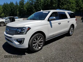 2019 Ford Expedition Max Platinum with VIN 1FMJK1MT7KEA23687, listed as a Copart auction lot 63277945 with 85,937 mi miles and Salvage title. Bid and sale history available at DreamBid. Image 1.