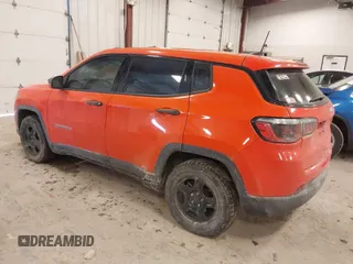 2019 Jeep Compass Sport with VIN 3C4NJCAB3KT851008, listed as a IAAI auction lot 41275348 with 86,318 mi miles and . Bid and sale history available at DreamBid. Image 3.
