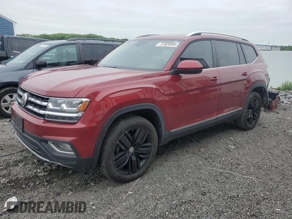 2018 Volkswagen Atlas SEL z VIN 1V2MR2CA4JC566698, wystawiony jako Copart lot #57026055 z przebiegiem 139 100 mil mil oraz Szkoda całkowita • Salvage title. Historia ofert i sprzedaży dostępna na DreamBid. Obrazek 1.