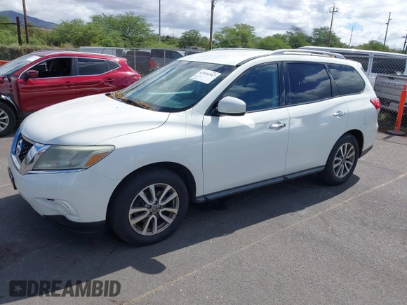 2014 Nissan Pathfinder Platinum with VIN 5N1AR2MN4EC726389, listed as a IAAI auction lot 42516567 with 189,257 mi miles and . Bid and sale history available at DreamBid. Image 2.