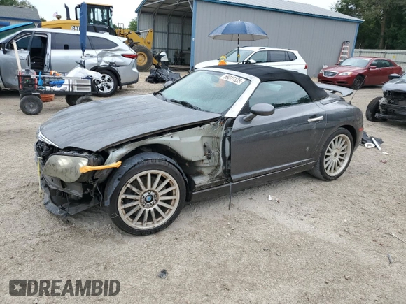 2005 Chrysler Crossfire с VIN 1C3AN75N55X055680, выставлен на аукционе Copart как лот 58017135 с пробегом 97 109 миль миль и Списание • Salvage title. История ставок и продаж доступна на DreamBid. Изображение 1.