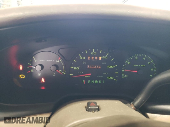 2002 Mercury Sable GS with VIN 1MEFM50U22A647574, listed as a Copart auction lot 54514375 with 111,333 mi miles and Salvage Title. Bid and sale history available at DreamBid. Image 9.