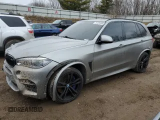 2018 BMW X5 M with VIN 5YMKT6C56J0X21362, listed as a Copart auction lot 84556494 with 77,819 mi miles and Clean Title. Bid and sale history available at carsss.com. Image 1.