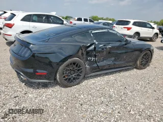 2018 Ford Mustang GT with VIN 1FA6P8CF9J5153412, listed as a Copart auction lot 57088015 with 67,031 mi miles and Salvage title. Bid and sale history available at DreamBid. Image 3.