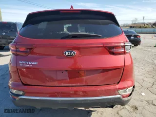 2021 Kia Sportage LX with VIN KNDPM3AC2M7870262, listed as a Copart auction lot 50029995 with 94,890 mi miles and Salvage Title. Bid and sale history available at carsss.com. Image 6.