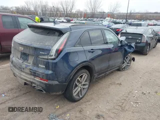 2020 Cadillac XT4 AWD Sport with VIN 1GYFZFR48LF101467, listed as a IAAI auction lot 41113381 with 72,841 mi miles and . Bid and sale history available at DreamBid. Image 4.