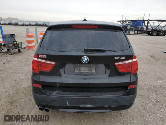 2011 BMW X3 35i with VIN 5UXWX7C57BL731336, listed as a Copart auction lot 44536085 with 117,638 mi miles and Clean Title. Bid and sale history available at DreamBid. Image 6.