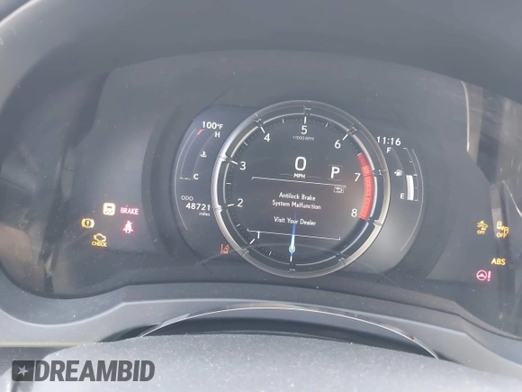 2021 Lexus IS 350 F Sport with VIN JTHGZ1B2XM5042188, listed as a IAAI auction lot 42529891 with 48,721 mi miles and . Bid and sale history available at DreamBid. Image 7.