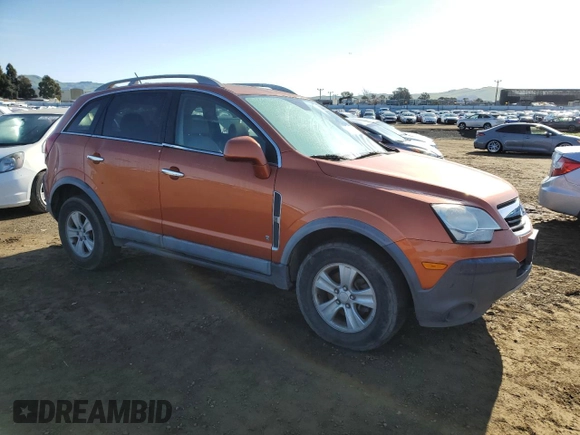 2008 Saturn VUE XE with VIN 3GSDL43N78S597342, listed as a Copart auction lot 48883395 with 185,827 mi miles and Salvage Title. Bid and sale history available at DreamBid. Image 4.