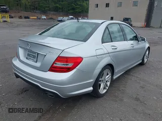 2013 Mercedes-Benz C 300 Sport with VIN WDDGF8AB0DR256335, listed as a IAAI auction lot 42216443 with 58,365 mi miles and . Bid and sale history available at carsss.com. Image 4.