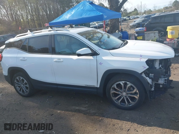 2019 GMC Terrain SLT with VIN 3GKALVEX4KL196162, listed as a IAAI auction lot 42068583 with 81,523 mi miles. Bid and sale history available at carsss.com. Image 14.