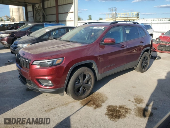 2020 Jeep Cherokee Altitude with VIN 1C4PJMLN3LD533340, listed as a Copart auction lot 73144224 with 29,282 mi miles and Salvage Title. Bid and sale history available at carsss.com. Image 1.