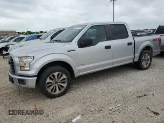 2017 Ford F-150 XL with VIN 1FTEW1CP6HKC53097, listed as a Copart auction lot 52877645 with 185,043 mi miles and Clean Title. Bid and sale history available at carsss.com. Image 1.