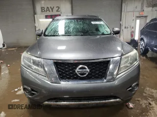 2015 Nissan Pathfinder Platinum with VIN 5N1AR2MN9FC616004, listed as a Copart auction lot 49811145 with 104,219 mi miles and Salvage Title. Bid and sale history available at DreamBid. Image 5.