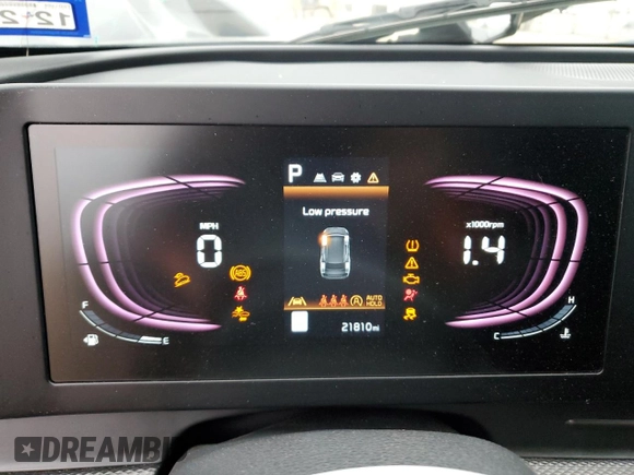 2024 Kia Sportage LX with VIN KNDPU3DF7R7237883, listed as a Copart auction lot 51600015 with 21,810 mi miles and Salvage Title. Bid and sale history available at DreamBid. Image 9.