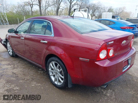 2008 Chevrolet Malibu LTZ with VIN 1G1ZK57768F249356, listed as a IAAI auction lot 41966259 with 85,025 mi miles and . Bid and sale history available at DreamBid. Image 3.