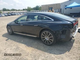 2022 Mercedes-Benz EQS with VIN W1KCG2DB9NA012025, listed as a Copart auction lot 67761574 with 23,982 mi miles and Salvage Title. Bid and sale history available at carsss.com. Image 2.