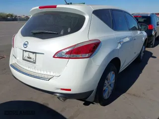 2012 Nissan Murano SL with VIN JN8AZ1MU3CW115176, listed as a IAAI auction lot 41323108 with 146,219 mi miles. Bid and sale history available at carsss.com. Image 4.