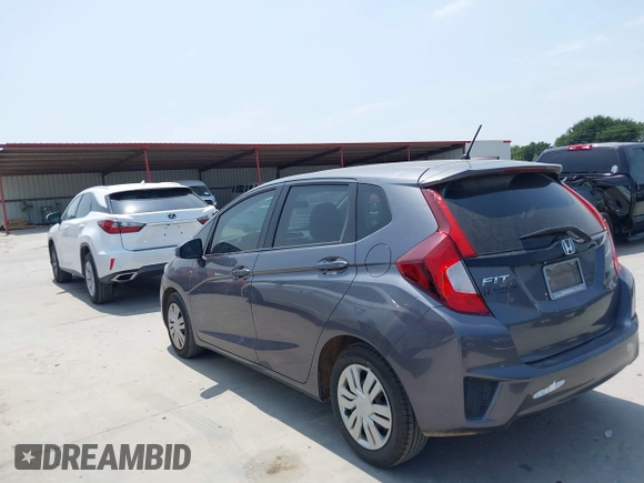2015 Honda Fit LX with VIN 3HGGK5H55FM724750, listed as a IAAI auction lot 42282137 with 32,696 mi miles and . Bid and sale history available at DreamBid. Image 14.