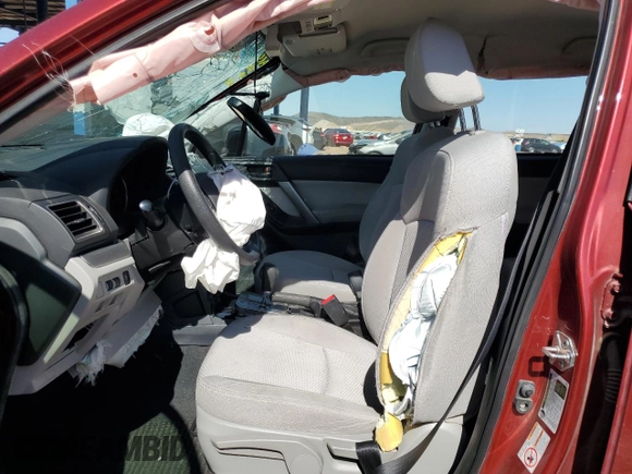 2016 Subaru Forester 2.5i with VIN JF2SJABC8GH545136, listed as a Copart auction lot 62401745 with 104,528 mi miles and Salvage title. Bid and sale history available at DreamBid. Image 7.