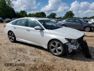 2018 Honda Accord Touring z VIN 1HGCV1F93JA068431, wystawiony jako Copart lot #56170905 z przebiegiem 125 625 mil mil oraz Szkoda całkowita • Salvage title. Historia ofert i sprzedaży dostępna na DreamBid. Obrazek 4.