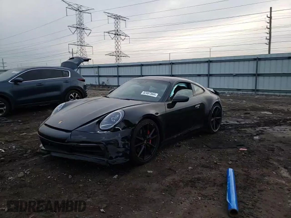 2024 Porsche 911 Carrera S with VIN WP0AB2A91RS221468, listed as a Copart auction lot 82467564 with 3,513 mi miles and Salvage Title. Bid and sale history available at carsss.com. Image 11.