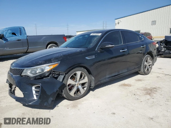 2017 Kia Optima SX with VIN 5XXGW4L24HG152696, listed as a Copart auction lot 48840895 with 136,861 mi miles and Salvage title. Bid and sale history available at DreamBid. Image 1.