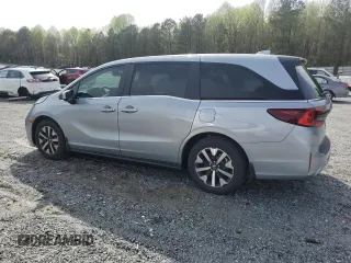 2025 Honda Odyssey EX-L z VIN 5FNRL6H64SB021786, wystawiony jako Copart lot #51176025 z przebiegiem 1 942 mil mil oraz Szkoda całkowita • Salvage title. Historia ofert i sprzedaży dostępna na DreamBid. Obrazek 2.