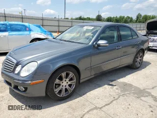 2009 Mercedes-Benz E-Class Luxury 3.5L with VIN WDBUF56X09B376277, listed as a Copart auction lot 57485144 with 129,127 mi miles and Salvage Title. Bid and sale history available at carsss.com. Image 1.