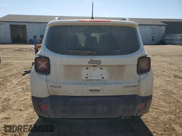 2021 Jeep Renegade Limited with VIN ZACNJDD14MPN00270, listed as a Copart auction lot 48461645 with 82,883 mi miles and Non repairable. Bid and sale history available at DreamBid. Image 6.