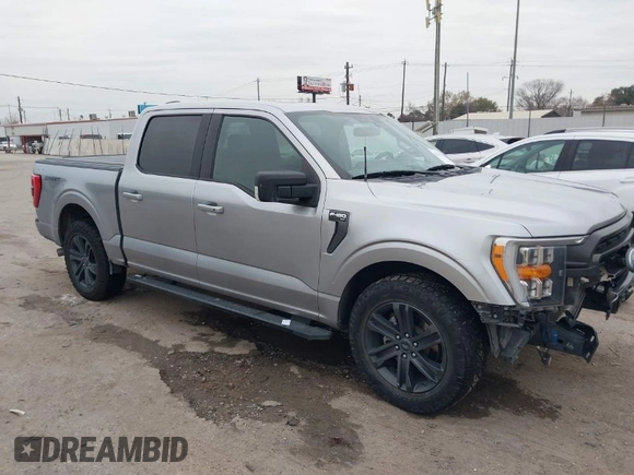 2021 Ford F-150 XL with VIN 1FTEW1C85MFB53536, listed as a IAAI auction lot 41343773 with 101,407 mi miles and . Bid and sale history available at DreamBid. Image 1.