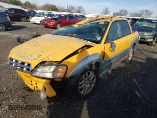 2003 Subaru Baja with VIN 4S4BT61C237104332, listed as a Copart auction lot 86850984 with 223,196 mi miles and Salvage Title. Bid and sale history available at DreamBid. Image 1.