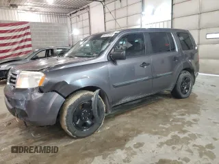 2014 Honda Pilot LX with VIN 5FNYF4H25EB030523, listed as a Copart auction lot 86797094 with 159,606 mi miles and Salvage Title. Bid and sale history available at carsss.com. Image 1.