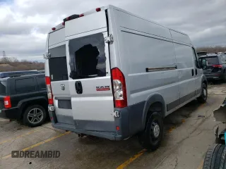 2015 Ram ProMaster Cargo with VIN 3C6TRVDG0FE512890, listed as a Copart auction lot 46890874 with 147,963 mi miles and Salvage Title. Bid and sale history available at DreamBid. Image 3.
