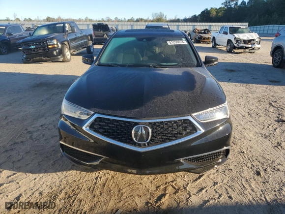 2019 Acura TLX with VIN 19UUB1F38KA006534, listed as a Copart auction lot 81258834 with 80,172 mi miles and Salvage Title. Bid and sale history available at carsss.com. Image 5.