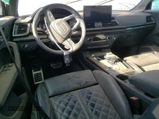 2021 Audi SQ5 Premium Plus with VIN WA1B4AFY1M2028832, listed as a Copart auction lot 78438603 with 28,321 mi miles and . Bid and sale history available at DreamBid. Image 8.