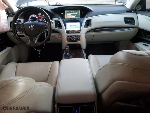 2014 Acura RLX Tech Pkg with VIN JH4KC1F51EC006225, listed as a Copart auction lot 48402475 with 162,645 mi miles and Salvage Title. Bid and sale history available at carsss.com. Image 8.