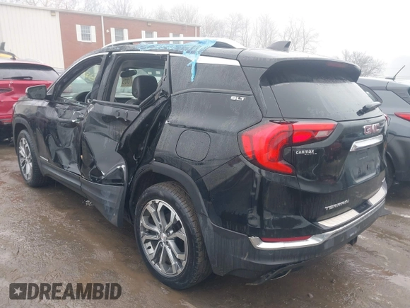 2018 GMC Terrain SLT with VIN 3GKALVEXXJL344278, listed as a IAAI auction lot 41565165 with 108,672 mi miles. Bid and sale history available at carsss.com. Image 3.