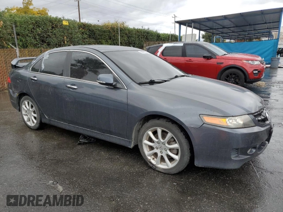 2006 Acura TSX with VIN JH4CL95896C029932, listed as a Copart auction lot 82431044 with 194,509 mi miles and Salvage title. Bid and sale history available at DreamBid. Image 4.