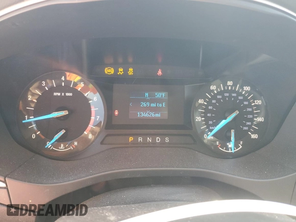 2016 Ford Fusion S with VIN 3FA6P0G75GR324246, listed as a Copart auction lot 49081725 with 134,626 mi miles and Salvage Title. Bid and sale history available at carsss.com. Image 9.
