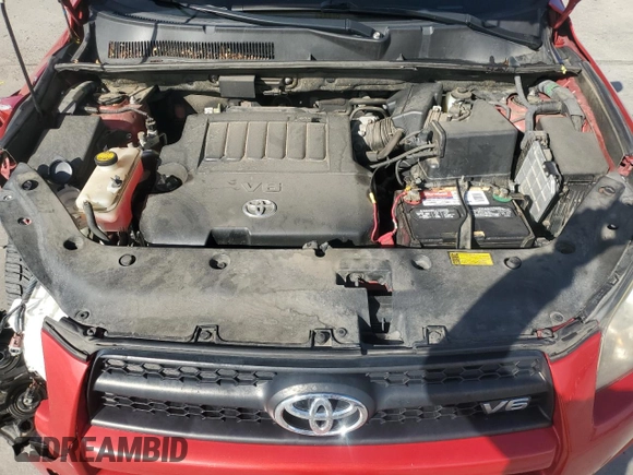 2011 Toyota RAV4 Sport with VIN JTMRK4DV6B5101712, listed as a Copart auction lot 53344565 with 88,441 mi miles and Salvage title. Bid and sale history available at DreamBid. Image 12.