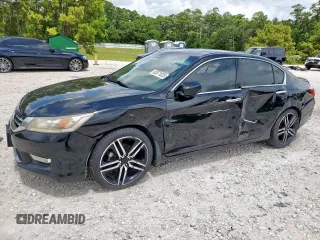2013 Honda Accord Touring with VIN 1HGCR3F97DA041365, listed as a Copart auction lot 63571025 with 140,753 mi miles and Salvage title. Bid and sale history available at DreamBid. Image 1.