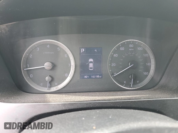 2015 Hyundai Sonata 2.4L Sport with VIN 5NPE34AFXFH058703, listed as a Copart auction lot 53576475 with 142,155 mi miles and Clean Title. Bid and sale history available at carsss.com. Image 9.