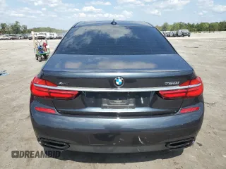 2017 BMW 7 Series with VIN WBA7F2C31HG423118, listed as a Copart auction lot 70628914 with 85,512 mi miles and Salvage Title. Bid and sale history available at DreamBid. Image 6.