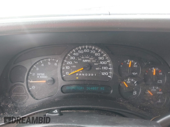 2006 Chevrolet Suburban LS w/1WT with VIN 1GNEC16Z36J176432, listed as a IAAI auction lot 42053552 with 364,087 mi miles. Bid and sale history available at carsss.com. Image 7.